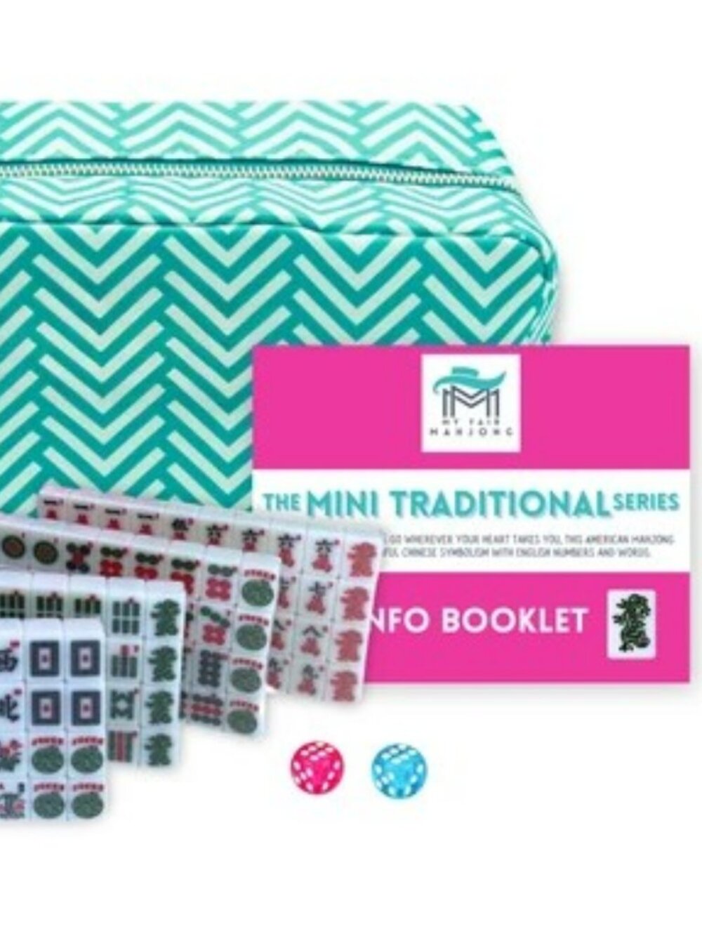MINI TRADITIONAL TRAVEL MAHJONG | Tiny American Mahjong Set